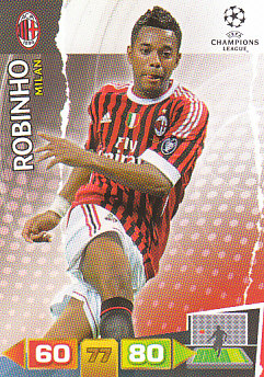 Robinho A.C. Milan 2011/12 Panini Adrenalyn XL CL #171